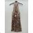 Šaty elegantné trblietavé s flitrami bez rukávov dámske (S/M/L ONE SIZE) TALIANSKA MÓDA IMPSH246883