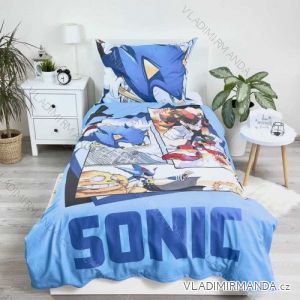 Obliečky sonic detské chlapčenské (140x200cm; 70 x 90cm) SETINO 710-BS338