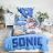 Obliečky sonic detské chlapčenské (140x200cm; 70 x 90cm) SETINO 710-BS338