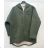 Kabát zimný flaušový dlhý rukáv dámsky (S/M/L ONE SIZE) TALIANSKA MÓDA IMPSH245739