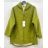 Kabát zimný flaušový dlhý rukáv dámsky (S/M/L ONE SIZE) TALIANSKA MÓDA IMPSH245739
