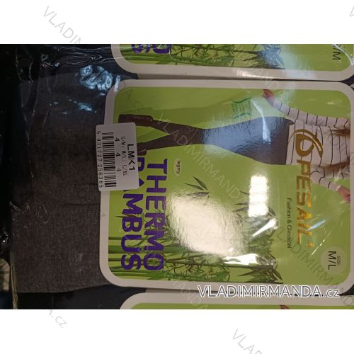 Legíny bambusové teplé thermo dámske (S/MM/LL/XL) PESAIL PES24LMK1