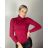 Sveter úpletový s rolákom dlhý rukáv dámsky (S/M ONE SIZE) TALIANSKA MÓDA EXTRA ME IMM22FD9076/DR S/M béžová