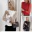 Blúzka elegantný dlhý rukáv dámska (S/M/L ONE SIZE) TALIANSKA MÓDA IMWGS241297