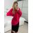Sveter oversize šikmý dlhý rukáv dámske  (S/M/L ONE SIZE) TALIANSKA MóDA IM424509