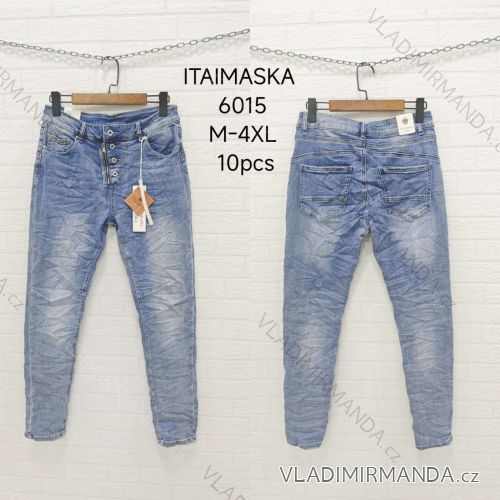 Rifle jeans dlhé dámske (M-4XL) ITAIMASKA ITA246015