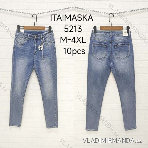 Rifle jeans dlhé dámske (M-4XL) ITAIMASKA ITA245213