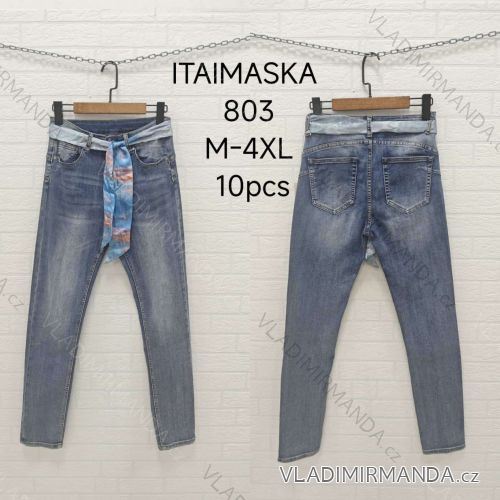 Rifle jeans dlhé dámske (M-4XL) ITAIMASKA ITA24803