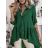 Košeľa predĺžená elegantný 3/4 dlhý rukáv dámska (S/M/L ONE SIZE) TALIANSKA MÓDA IMWGS241447