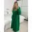 Kabát na gombíky dámsky (M/L ONE SIZE) TALIANSKA MóDA IM324ELISA/DR - tmavě modrá - M/L