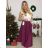 Sukňa stredne dlhá dámska (S/M ONE SIZE) TALIANSKA MÓDA IMM23HG4911