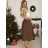 Sukňa stredne dlhá dámska (S/M ONE SIZE) TALIANSKA MÓDA IMM23HG4911