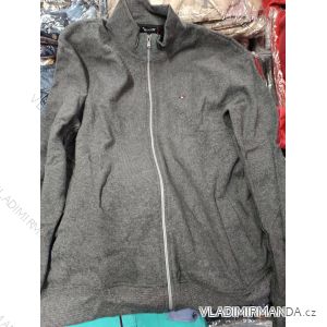 Mikina teplá na zips dlhý rukáv pánska nadrozmer (3XL-6XL) TURECKÁ MÓDA TMF24588