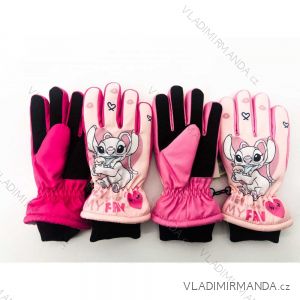 Rukavice lyžiarske prstové lilo detské dievčenské (3-8 rokov) SETINO LILO-A-GLOVES-253