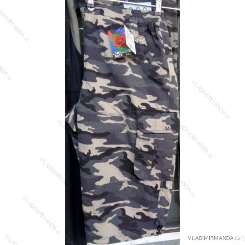 Nohavice 3/4 krátke pánske (l-4XL) Batya QNAM-kaki-3/4-ARMY
