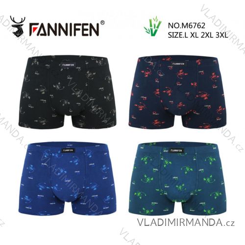 Boxerky pánske bambusové nadrozmerné (l-3XL) PESAIL PES25M6762