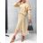 Šaty dlhé s mikinou dlhý rukáv dámske (S/M/L ONE SIZE) TALIANSKA MÓDA IMWGB25011