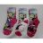 Ponožky minnie mouse detské dorast dievčenské (23-34) SETINO MIN-A-SOCKS-104