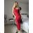 Šaty dlouhé elegantní společenské třpytivé na ramínka dámské (S/M/L ONE SIZE) ITALSKÁ MÓDA IMPSH2593328 čierna S/M/L
