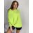 Sveter oversize šikmý dlhý rukáv dámske  (S/M/L ONE SIZE) TALIANSKA MóDA IM424509