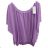 Blúzka šifónová krátky rukáv dámska (S/M/L ONE SIZE) TALIANSKA MÓDA IMSM25125