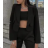 Sako dlouhý rukáv dámske (S/M ONE SIZE) TALIANSKA MÓDA IMPDY25MDUE991858