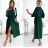 Šaty košeľové 3/4 dlhý rukáv dámske (XS/S/M ONE SIZE) TALIANSKA MÓDA IMD25030