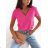 Tričko krátky rukáv dámske (XS/S/M ONE SIZE) TALIANSKA MÓDA IMD25057