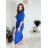 Šaty dlhé letné mušelínové krátky rukáv dámske (S/M/L ONE SIZE) TALIANSKA MÓDA IM424404/DU -   čierna -   M / L