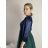 Bolerko elegantní dlouhý rukáv dámské (S/M ONE SIZE) ITALSKá MóDA IM9235170/DU S/M čierna