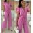 Overal dlhý elegantný dlhý rukáv dámsky (XS/S/M ONE SIZE) TALIANSKA MÓDA IMWCH25436