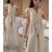 Overal dlhý elegantný dlhý rukáv dámsky (XS/S/M ONE SIZE) TALIANSKA MÓDA IMWCH25436