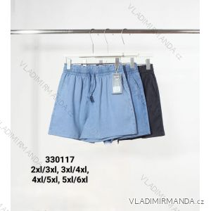 Kraťasy riflové dámské nadrozměr (2XL/3XL - 3XL/4XL - 4XL/5XL - 5XL/6XL) MIE25330117