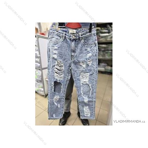 Nohavice rifle dlhé dámske nadrozmer (34-42) TP JEANS TPJ25488