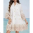 Šaty letné oversize 3/4 dlhý rukáv dámske (S/M ONE SIZE) TALIANSKA MÓDA IMPEM2525901