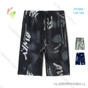 Kraťasy 3/4 dorast chlapčenské (134-164) KUGO FS7069