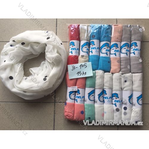 Šatka šál kruhová letná dámska (one size) DELFIN JK-105
