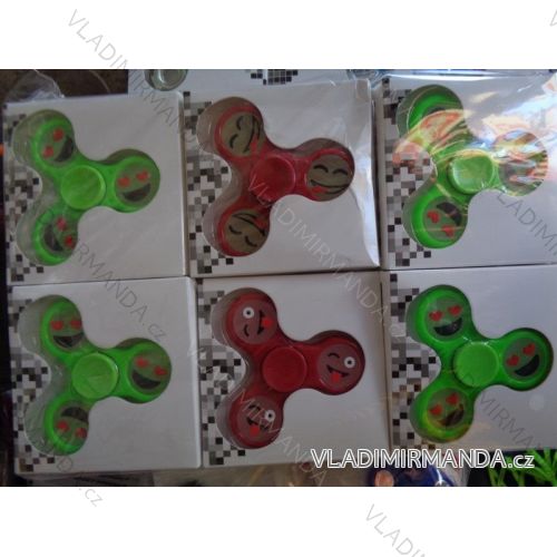 Fidget spinner hand crazy antistresový spinner-smajlik-plast SP2008
