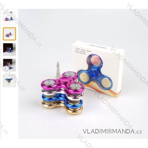 Fidget spinner hand crazy antistresový spinner-v-škatuľke-kov SPA1010
