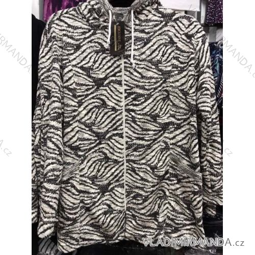 Mikina dlhý rukáv dámsky nadrozmerné (xl-4XL) OSLIL polski moda PM117050
