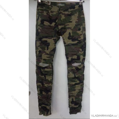 Rifle jeans dámske maskáč (34-44) SAL W822
