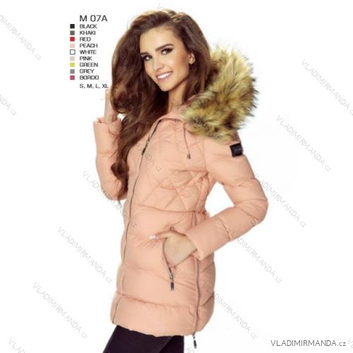 Kabát zimné parka s kožušinkou dámska (SML-xl) MISSFOFO FASHION ITALY IM917M-07A
