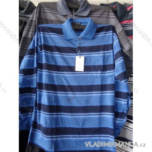 Polokošeľa teplejšie dlhý rukáv pánska bavlnená (m-2xl) HENXING HX828
