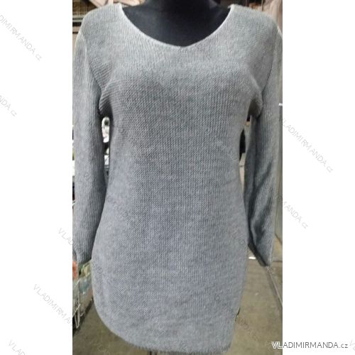 Sveter dlhý dámsky (l-2xl) Poľsko MODA GR17037
