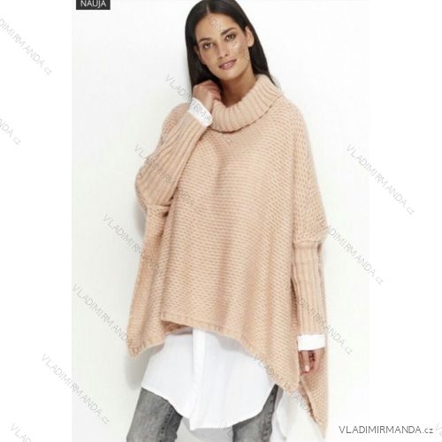 Sveter-rolák dlhý dámsky (l-2xl) Poľsko MODA GR17042
