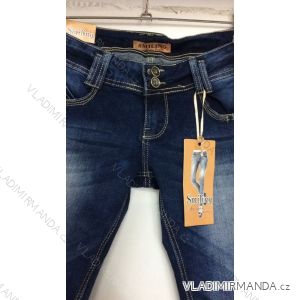 Rifle jeans dámske (36-46) SMILING JEANS S137
