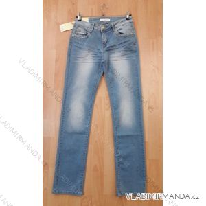 Rifle jeans dámske (34-44) SMILING JEANS S088
