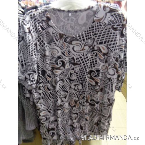 Tričko tunika krátky rukáv dámske (xl-5XL) poľských výrobcov na PM118054

