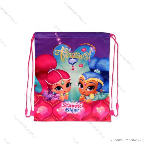 Taška/pytlík na obuv shimmer and shine dětský dívčí (33*41cm) SETINO 600-580