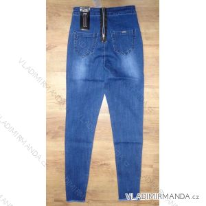 Rifle jeans zips vpredu aj vzadu dámske (36-42) Jegging 22618-69
